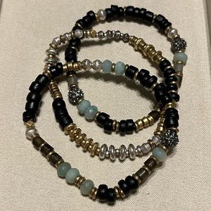 Stella & Dot Artisan Stretch Bracelets